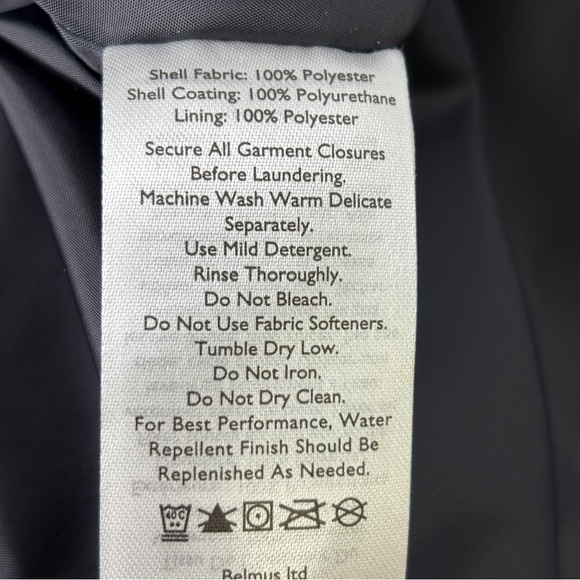 Eddie Bauer Weatheredge Plum Hooded Raincoat - Picture 7 of 7